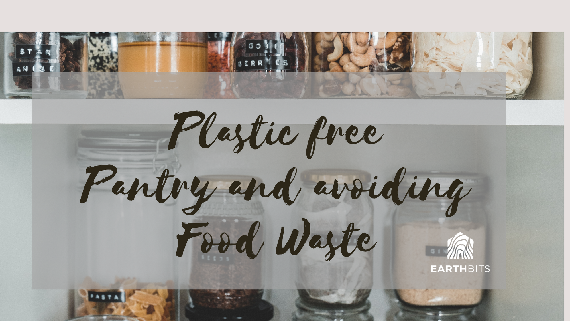 plastic free pantry 