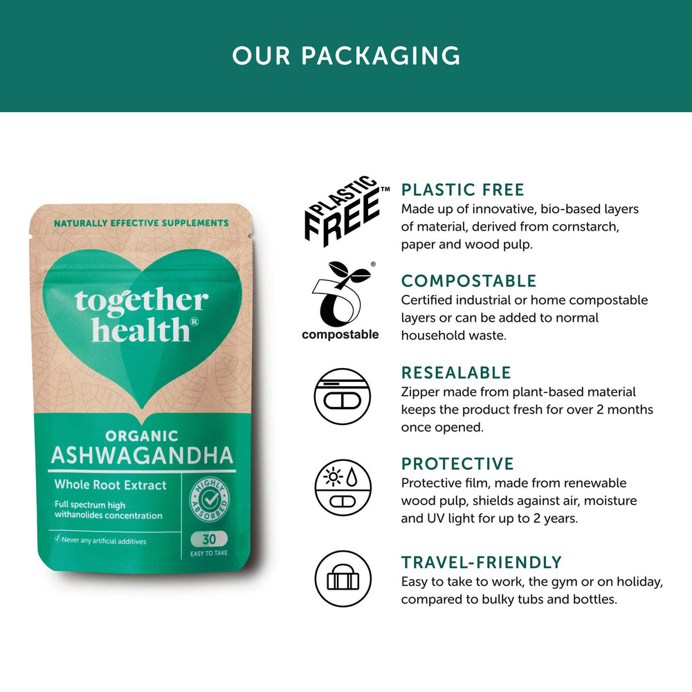 Ashwagandha Supplement – Organic and Vegan - Eco Friendly Supplement