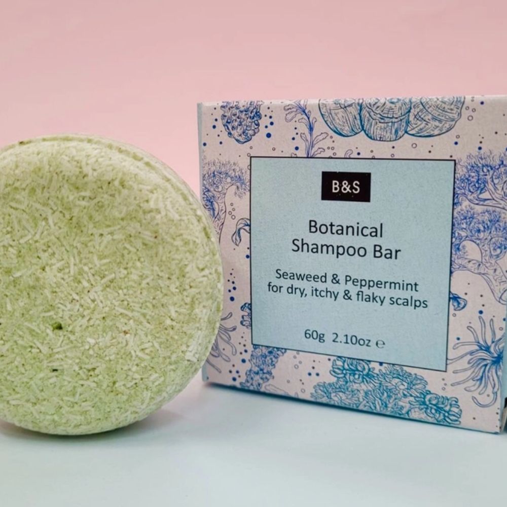 Plastic Free Shampoo Bar for Dry, Itchy and Flaky Scalps from Bain and Savon