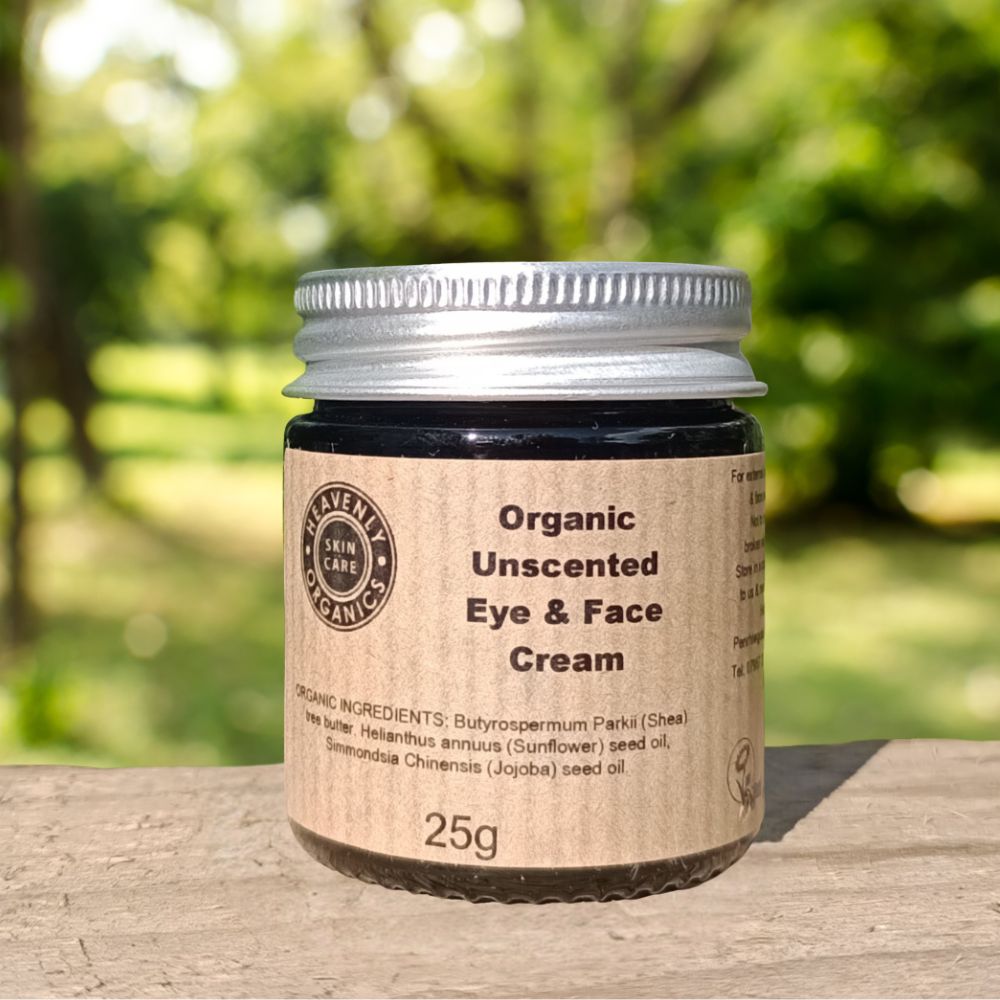 unscented eye and face skin care product
