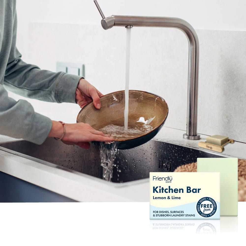 plastic free kitchen cleaning soap