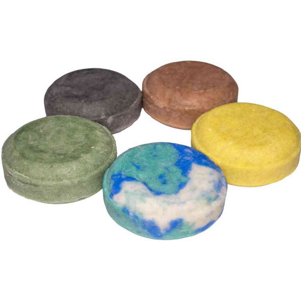 2 in 1 Solid Shampoo and Conditioner Bars - Plastic free, SLS Free