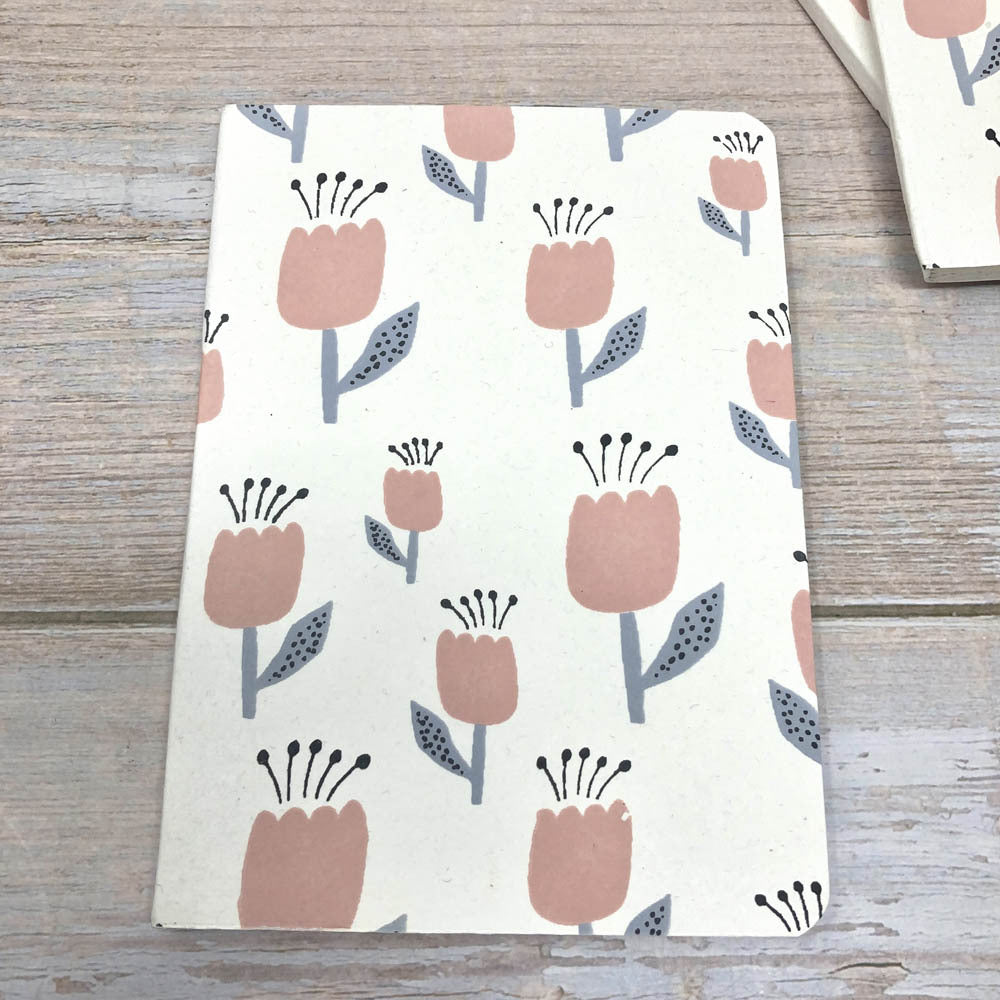 white tree free paper notebooks made with cotton paper from wasted cotton