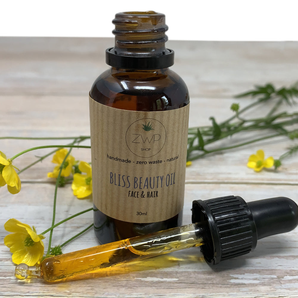 Beauty Oil, Serum for Face and Hair, Zero Waste Path