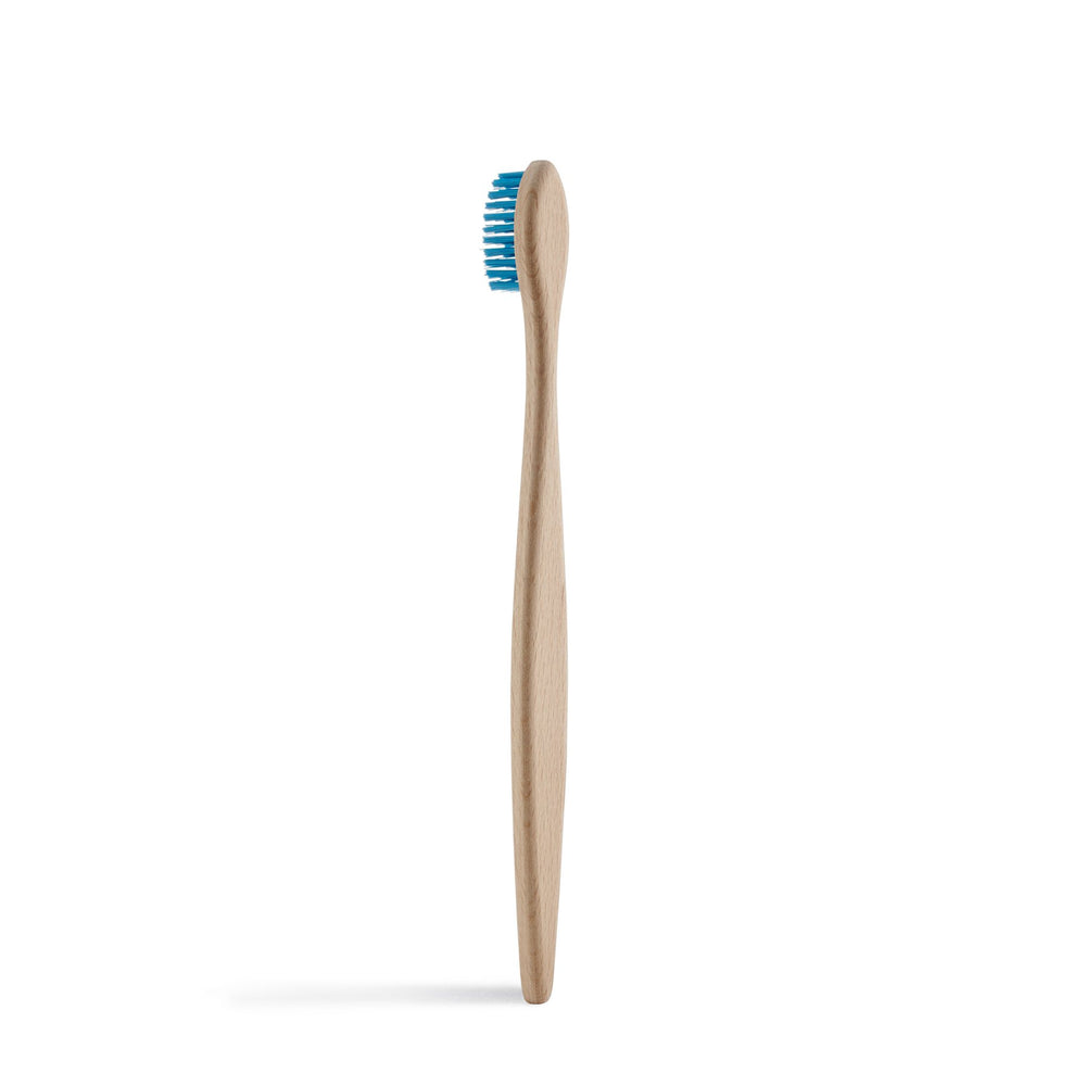 Beechwood Toothbrush, Wooden Toothbrush, Firm Bristles, Georganics