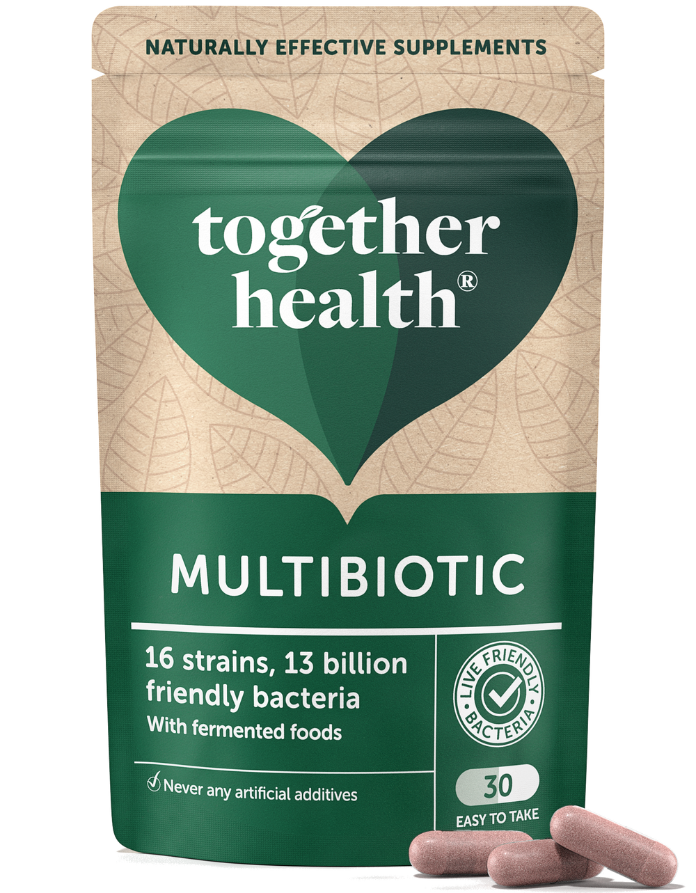 Multibiotic Supplement – Vegan - Eco Friendly Supplement