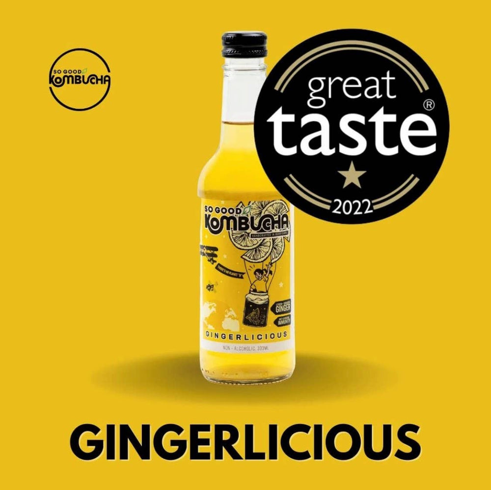 Kombucha - Great for Gut Health Kombucha - Ginger Flavour