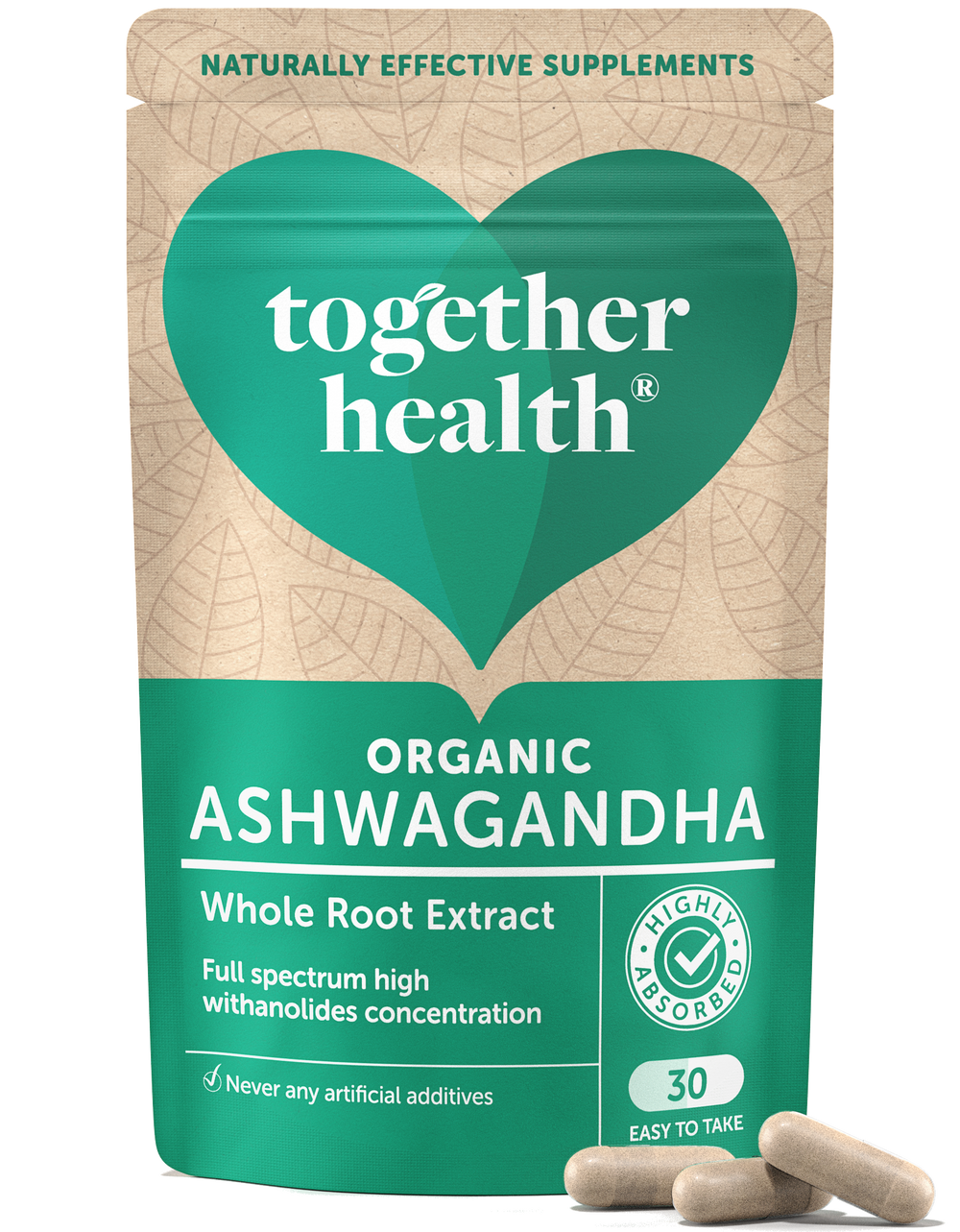 Ashwagandha Supplement – Organic and Vegan - Eco Friendly Supplement