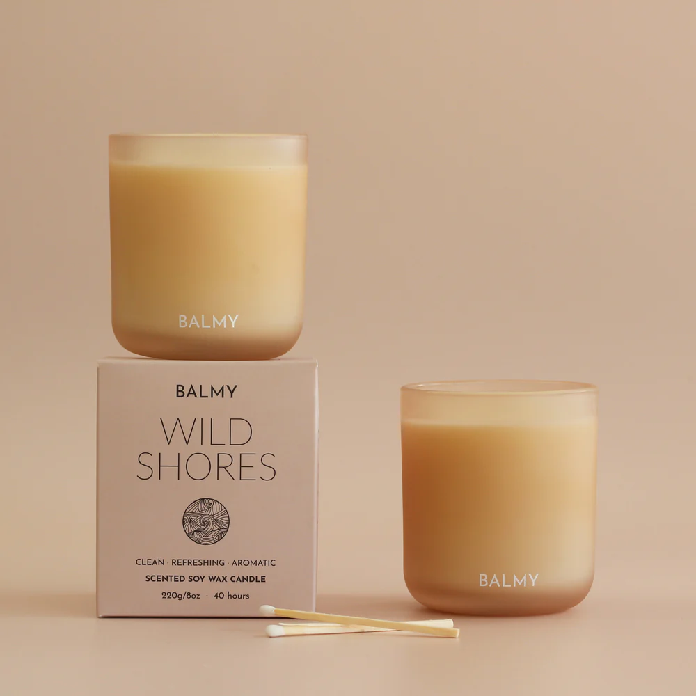 scented candle wild shores