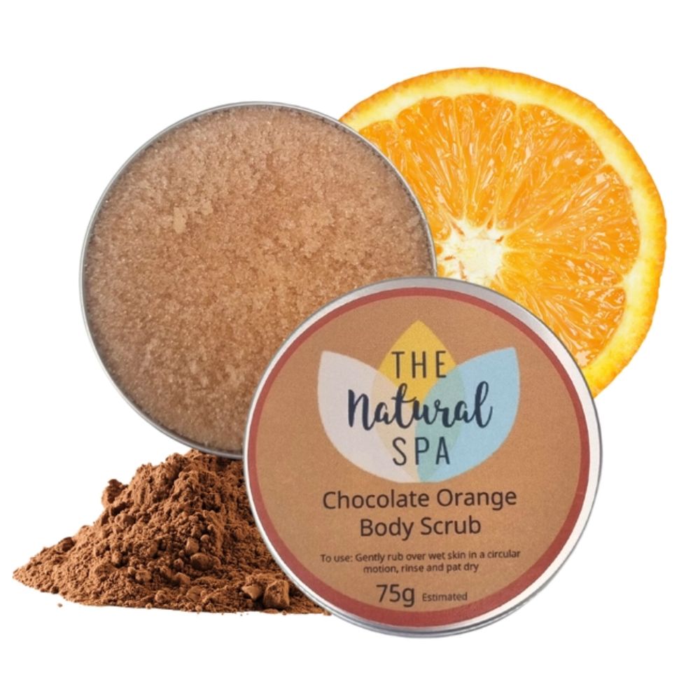 Natural Body Scrub Chocolate Orange