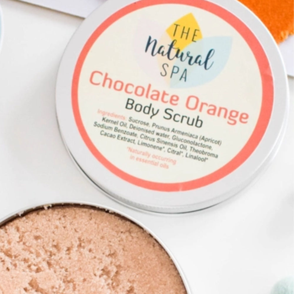 The Natural Spa Body Scrub Chocolate Orange