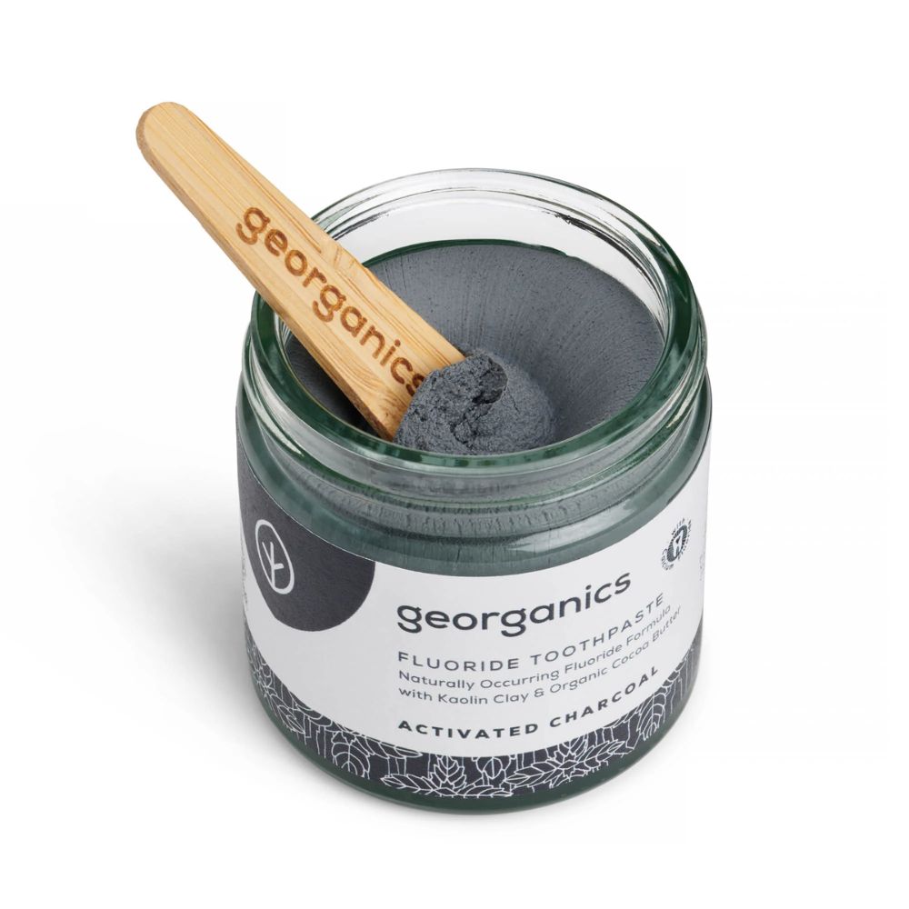 Georganics Fluoride Toothpaste Activated Charcoal