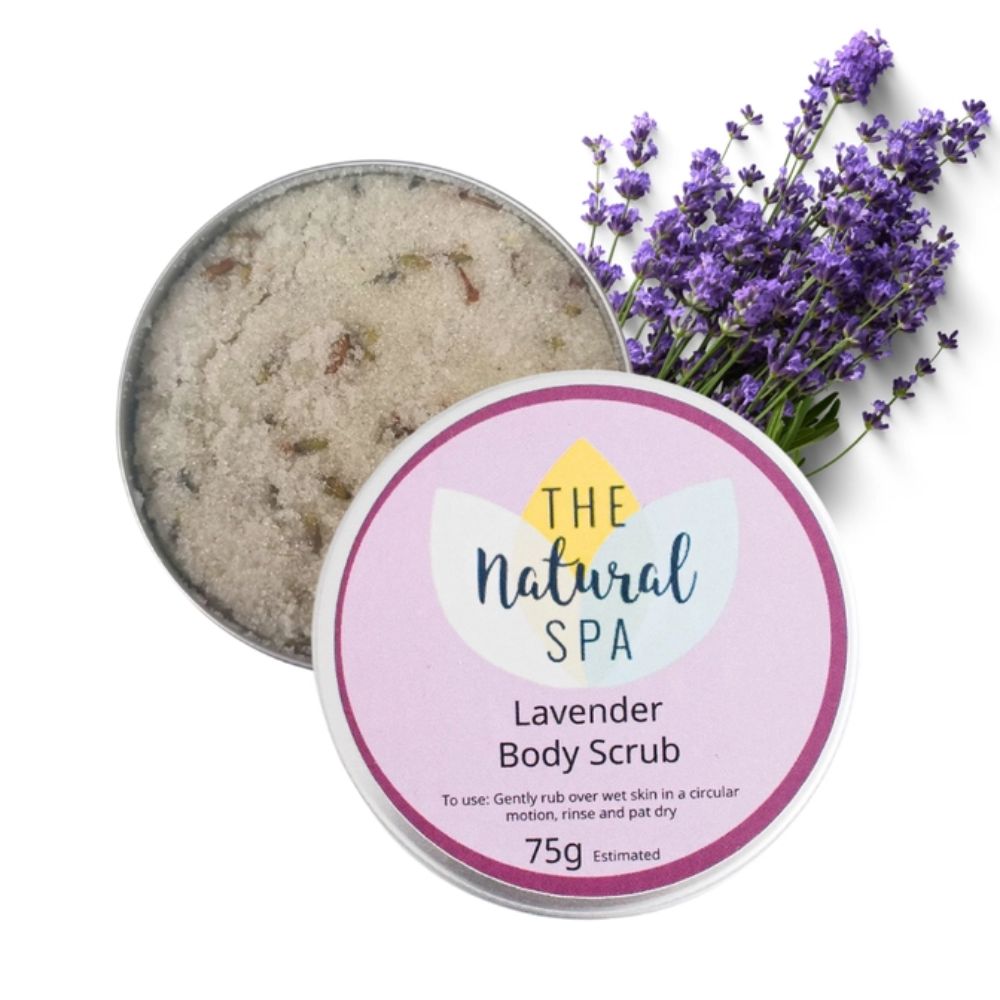Lavender Body Scrub by the Natural Spa 