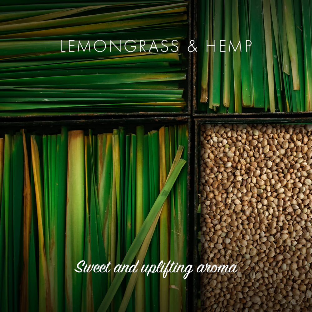 plastic free soap bar lemongrass and hemp