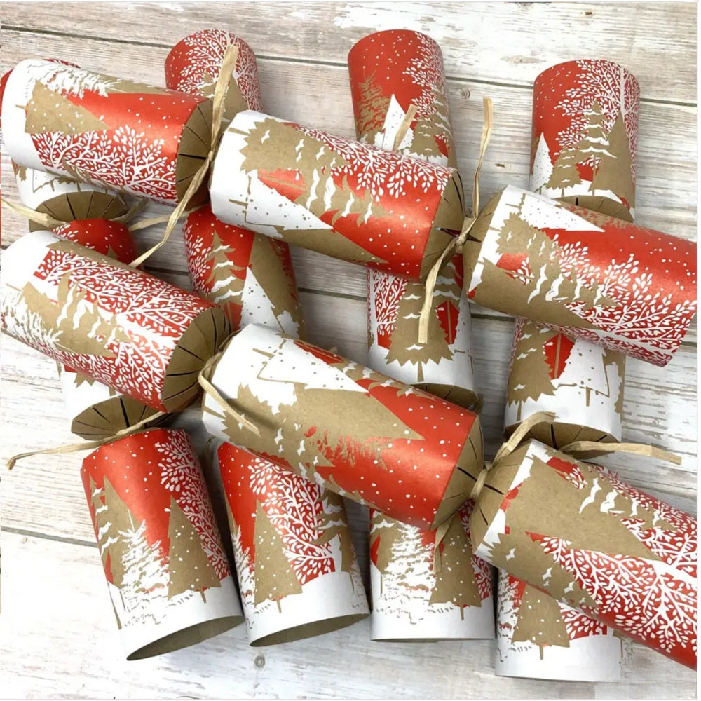 Plastic Free Christmas Crackers, Pack of 6 or 12
