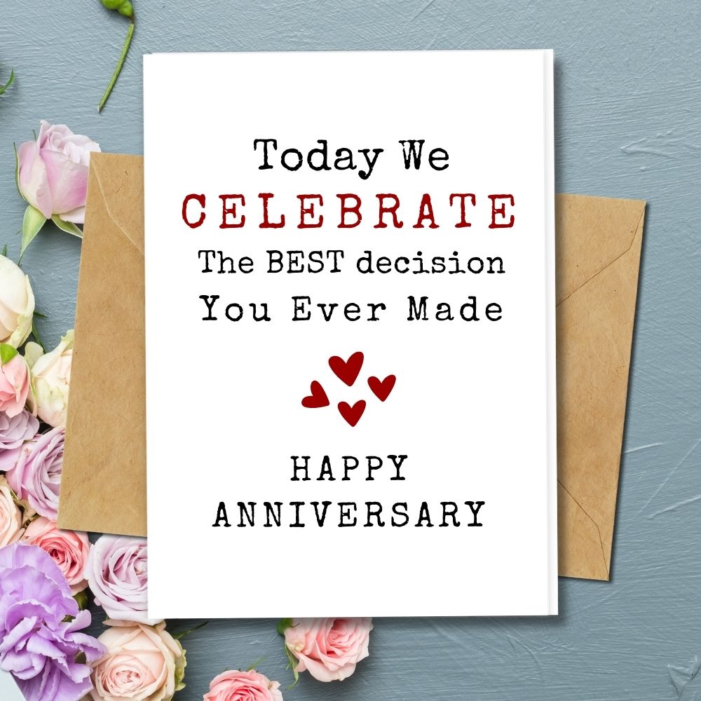 handmade and eco friendly anniversary cards