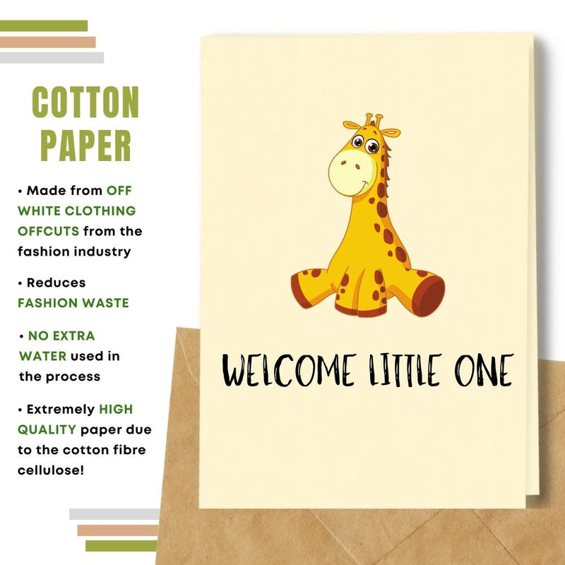 Welcome Little One-Baby Card - Expressive Paper