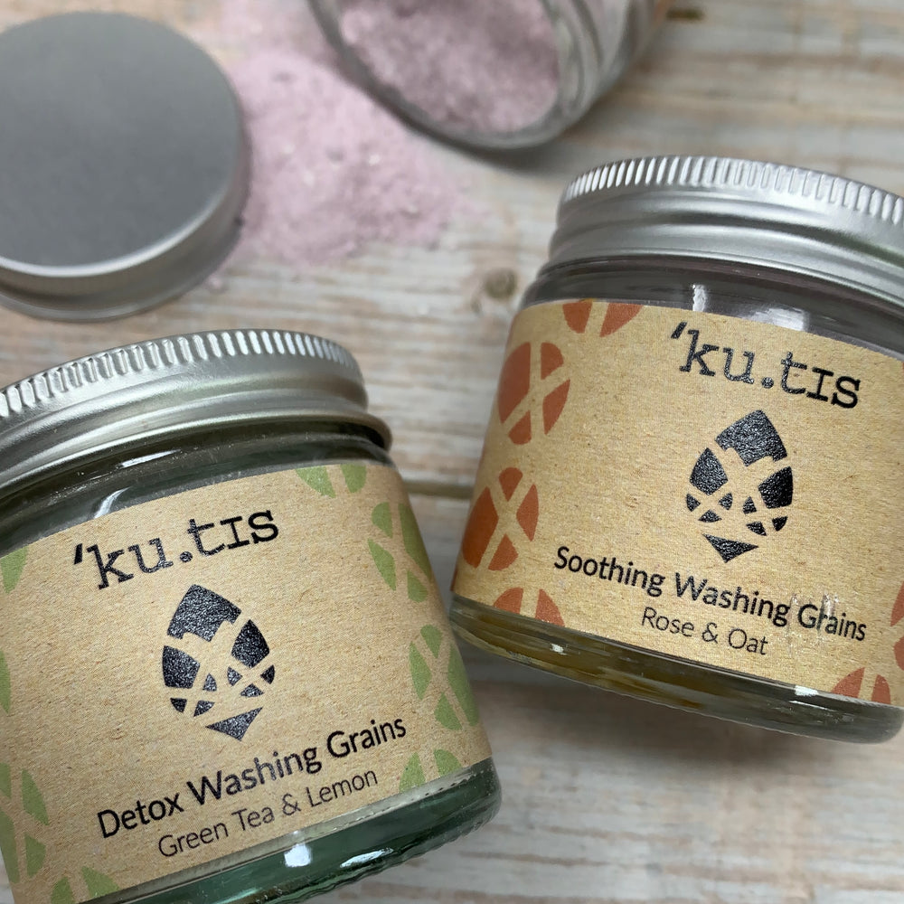 kutis detox washing grain and soothing washing grains