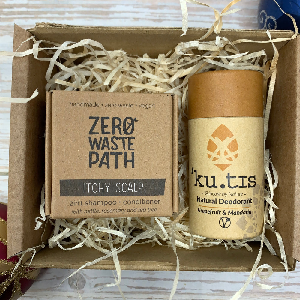Shampoo&amp;Deodorant Gift Set, Essential Zero Waste Gift Set, Vegan