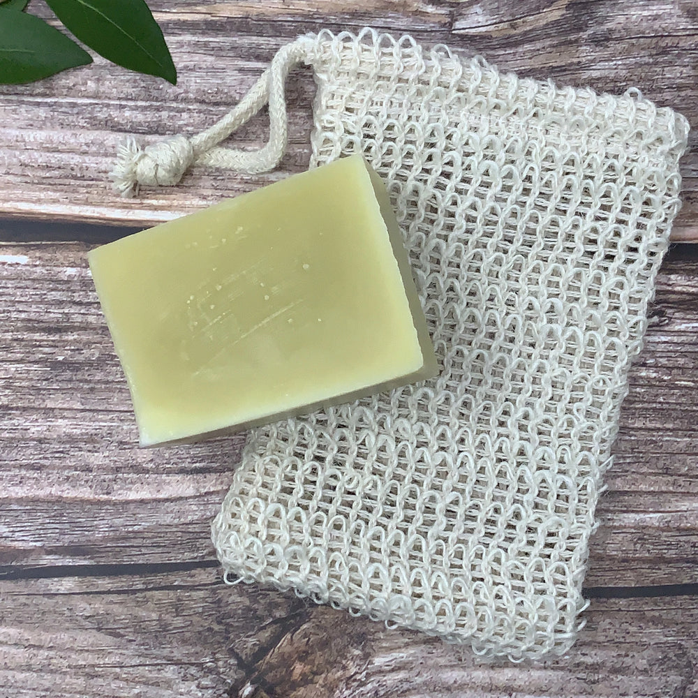 natural vegan soap bag