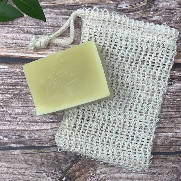 Natural Sisal Soap Pouch, Natural Exfoliator | EarthBits