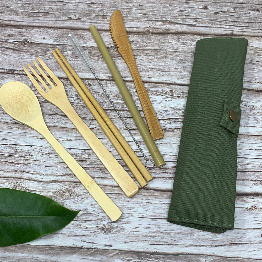 reusable eco friendly cutlery set for travel