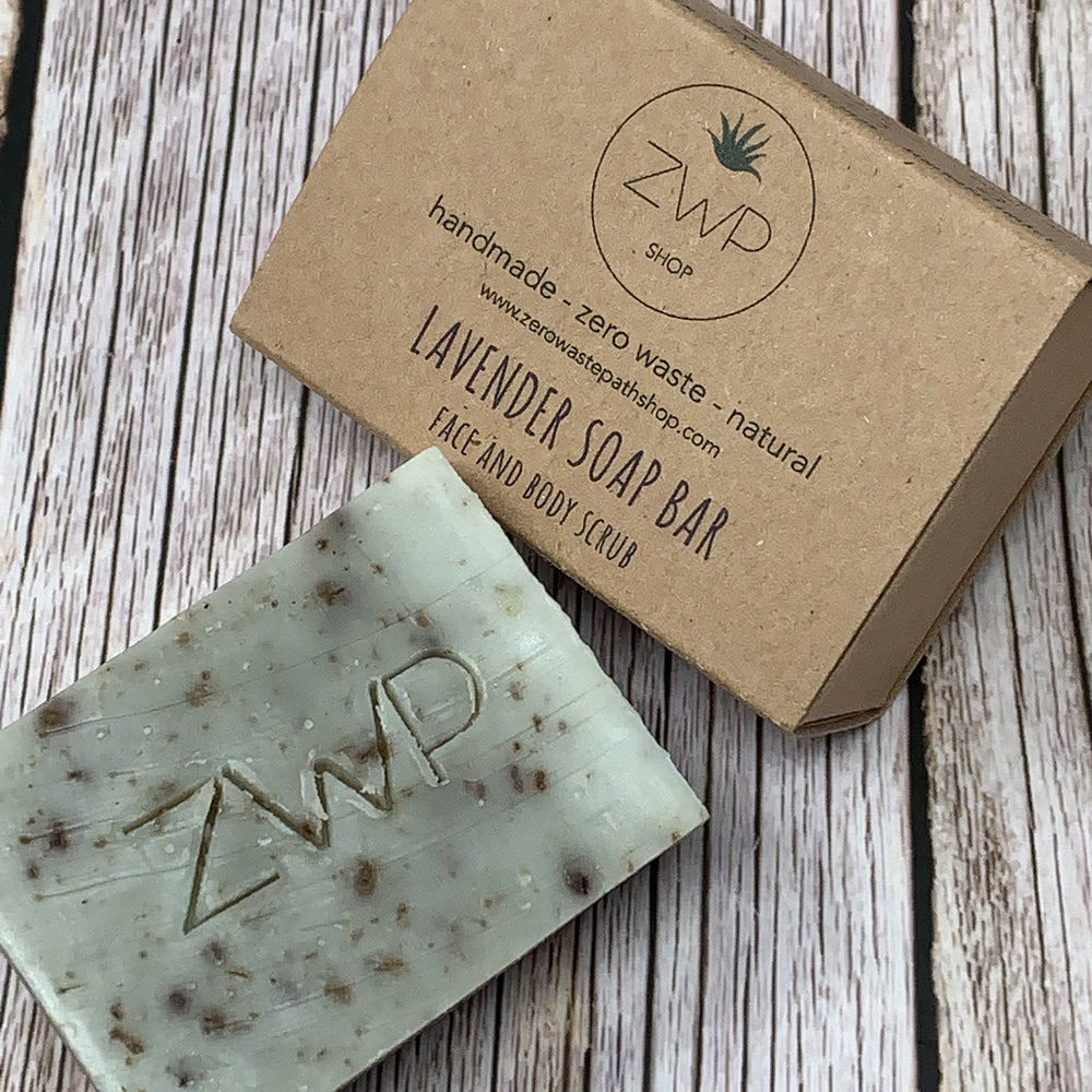 lavender zero waste soap bar