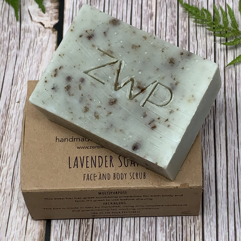 lavender solid soap zero waste path shop