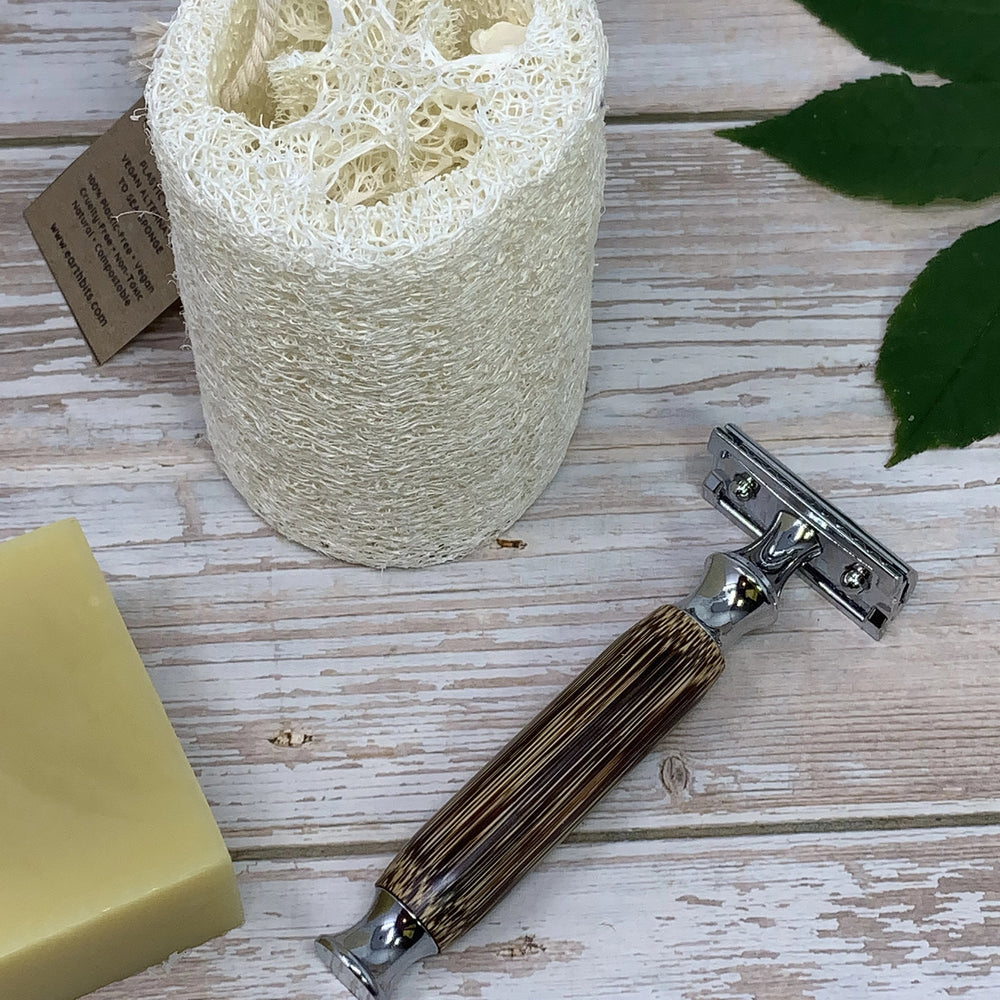 reusable safety razor bamboo