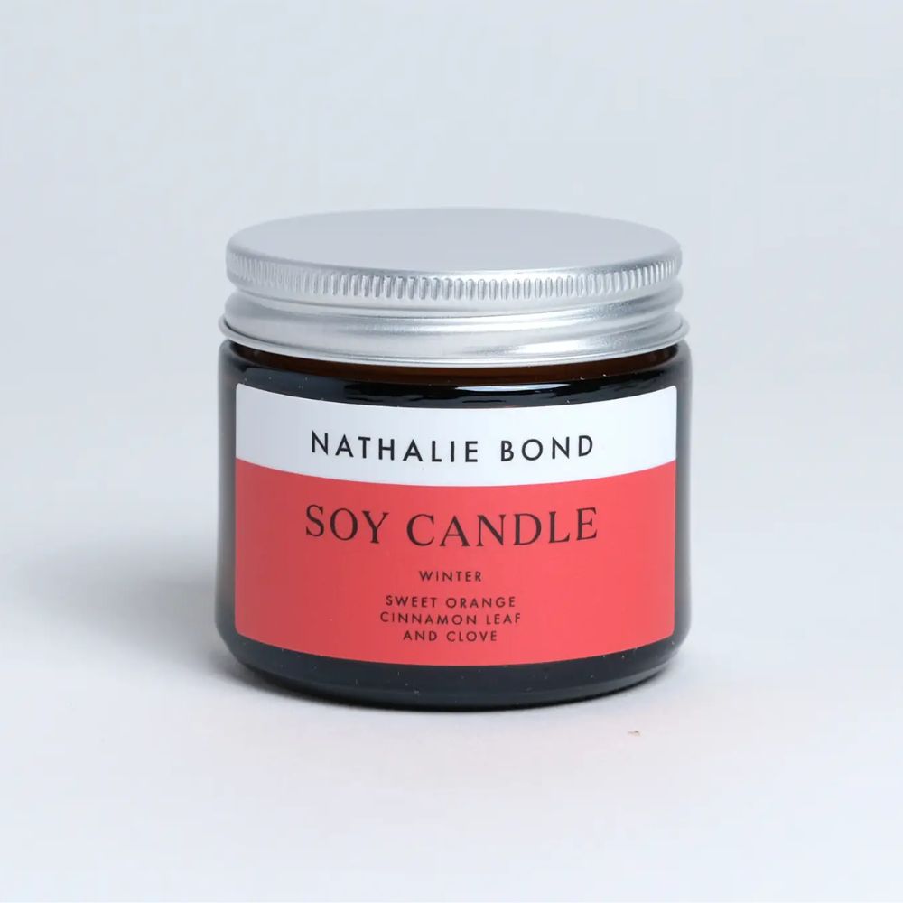 winter scent eco candle